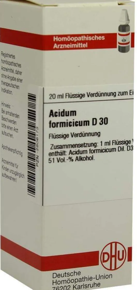 Dhu Acidum Formicicum D30 20 ml Dilution
