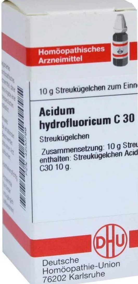 Dhu Acidum Hydrofluoricum C30 Globuli