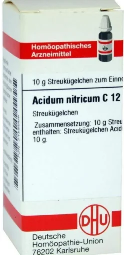 Dhu Acidum Nitricum C12 10 G Globuli