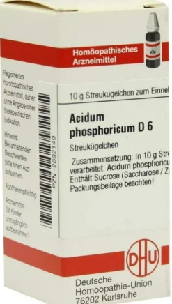 Dhu Acidum Phosphoricum D6 Globuli