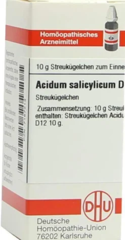 Dhu Acidum Salicylicum D12 10 G Globuli