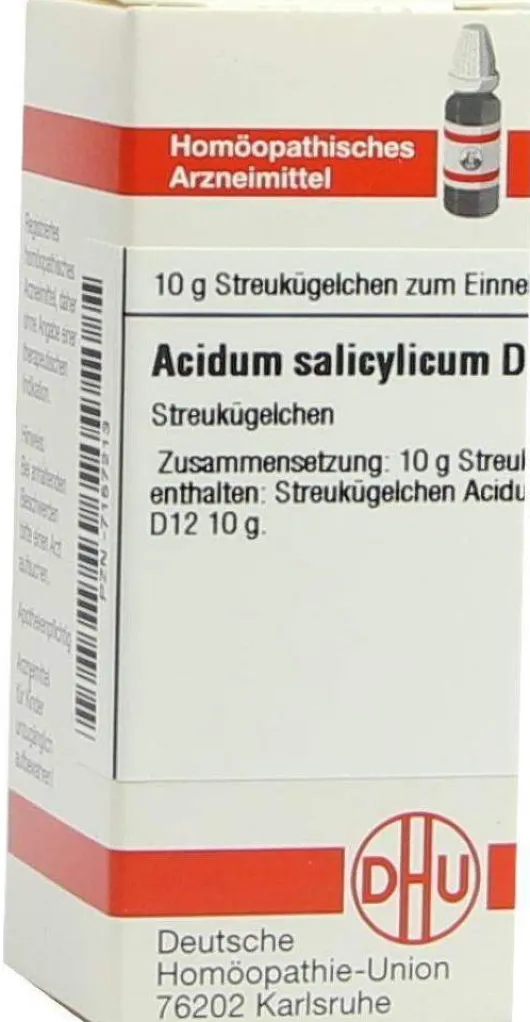 Dhu Acidum Salicylicum D12 10 G Globuli