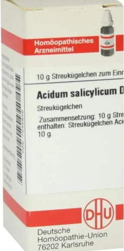 Dhu Acidum Salicylicum D4 Globuli