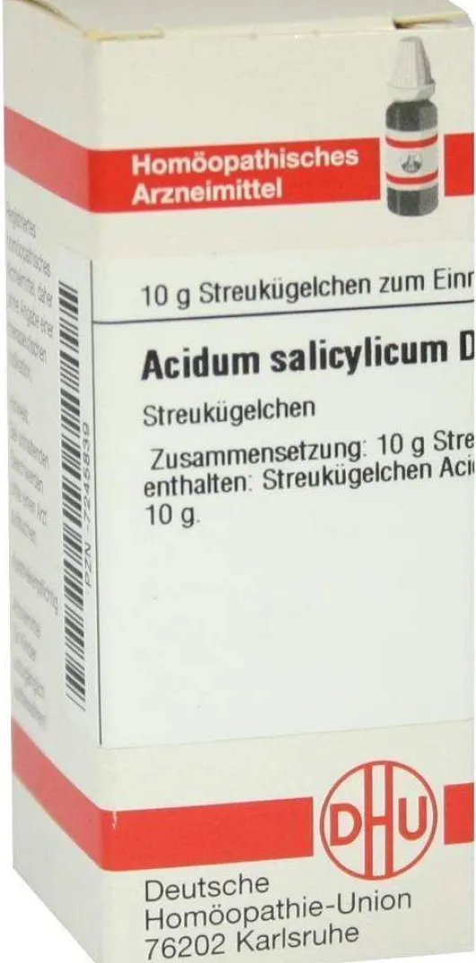 Dhu Acidum Salicylicum D4 Globuli