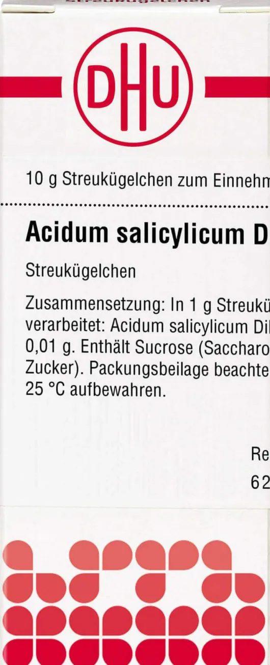 Dhu Acidum Salicylicum D30 Globuli 10 G
