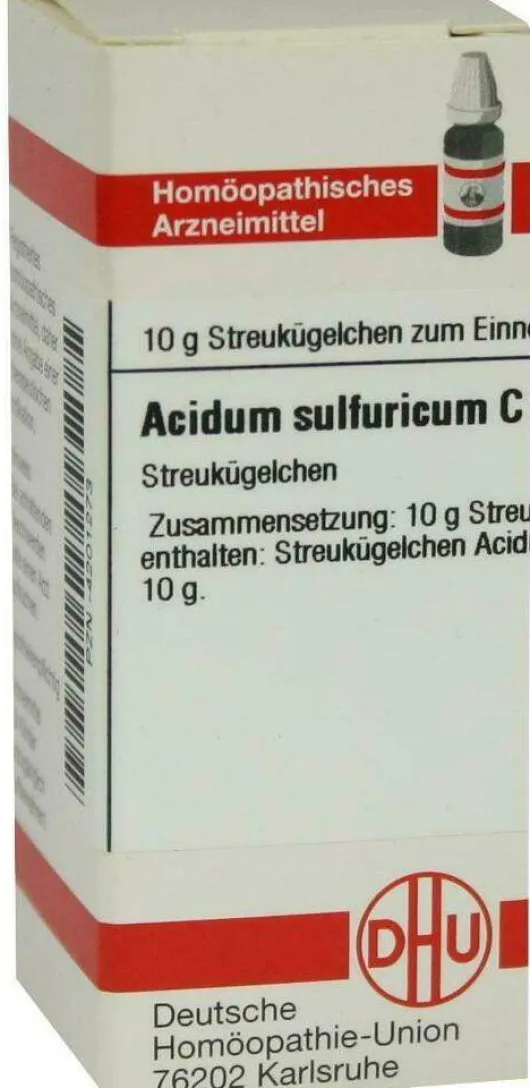 Dhu Acidum Sulfuricum C30 Globuli