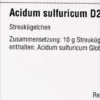 Dhu Acidum Sulfuricum D200 Globuli 10 G