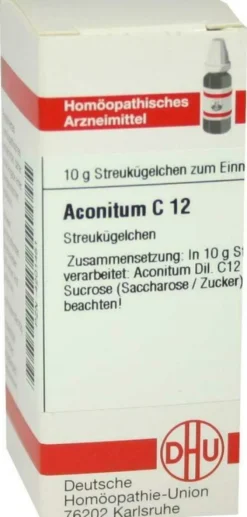 Dhu Aconitum C12 Globuli
