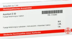 Dhu Aconitum D30 8 X 1 ml Ampullen
