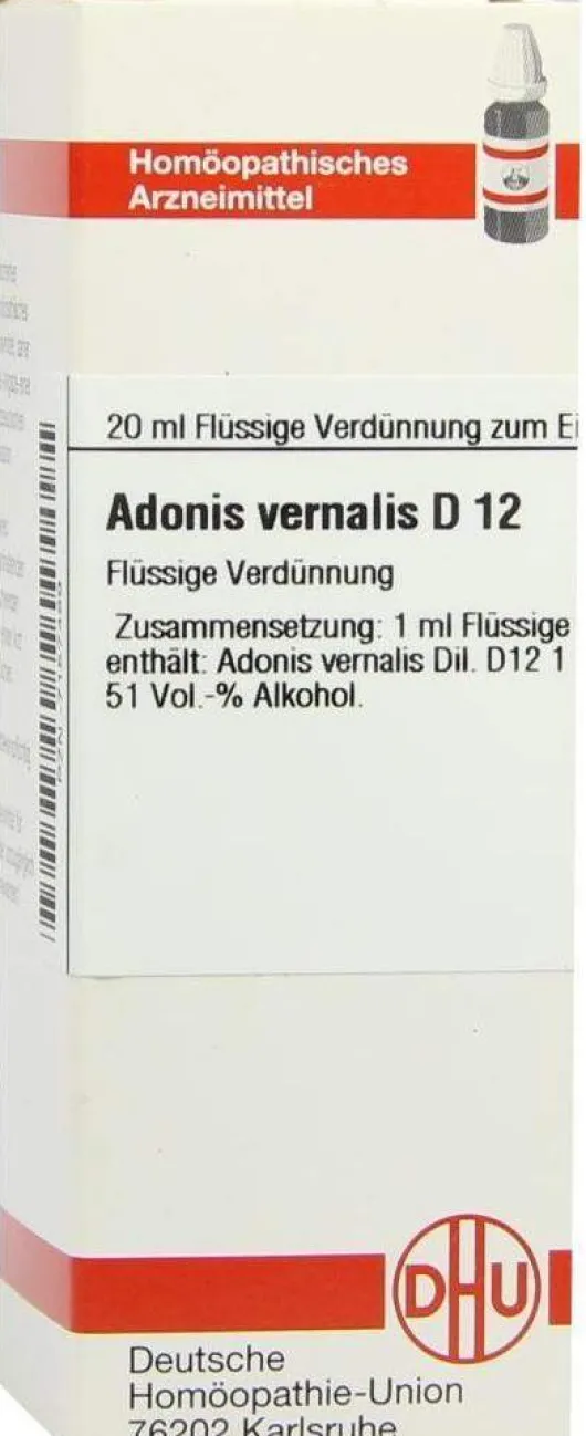 Dhu Adonis Vernalis D12 Dilution