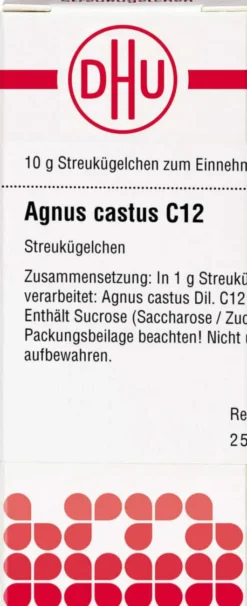 Dhu Agnus Castus C12 Globuli 10 G