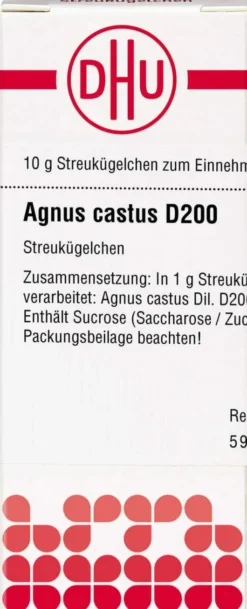 Dhu Agnus Castus D200 Globuli 10 G