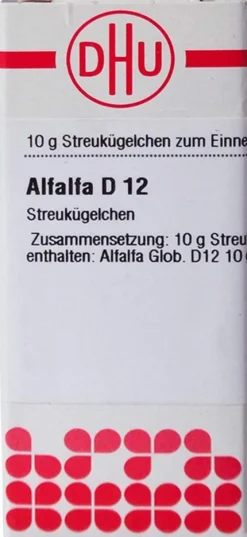 Dhu Alfalfa D12 Globuli 10 G