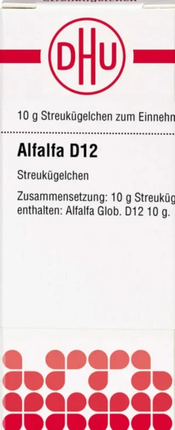 Dhu Alfalfa D12 Globuli 10 G