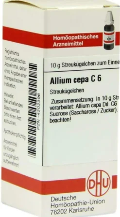 Dhu Allium Cepa C6 10 G Globuli