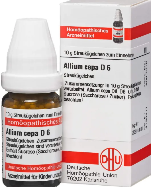 Dhu Allium Cepa D6 10 G Globuli