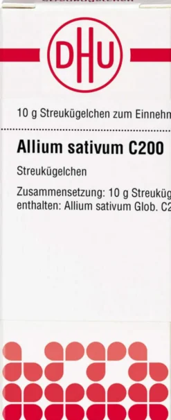 Dhu Allium Sativum C200 Globuli 10 G