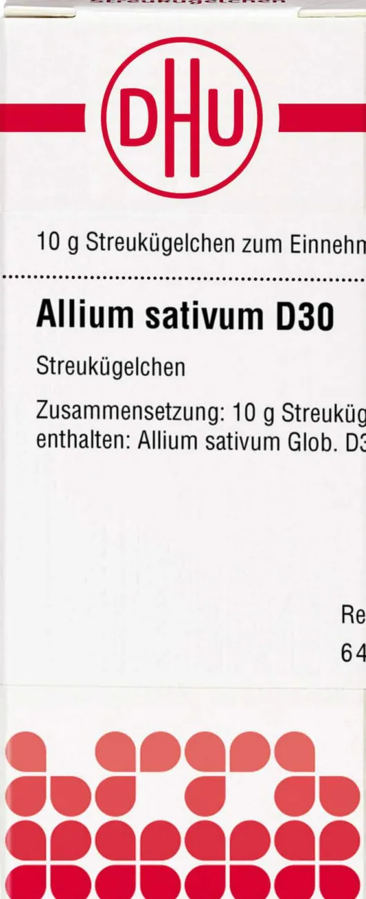 Dhu Allium Sativum D30 Globuli 10 G