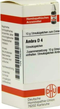 Dhu Ambra D4 Globuli