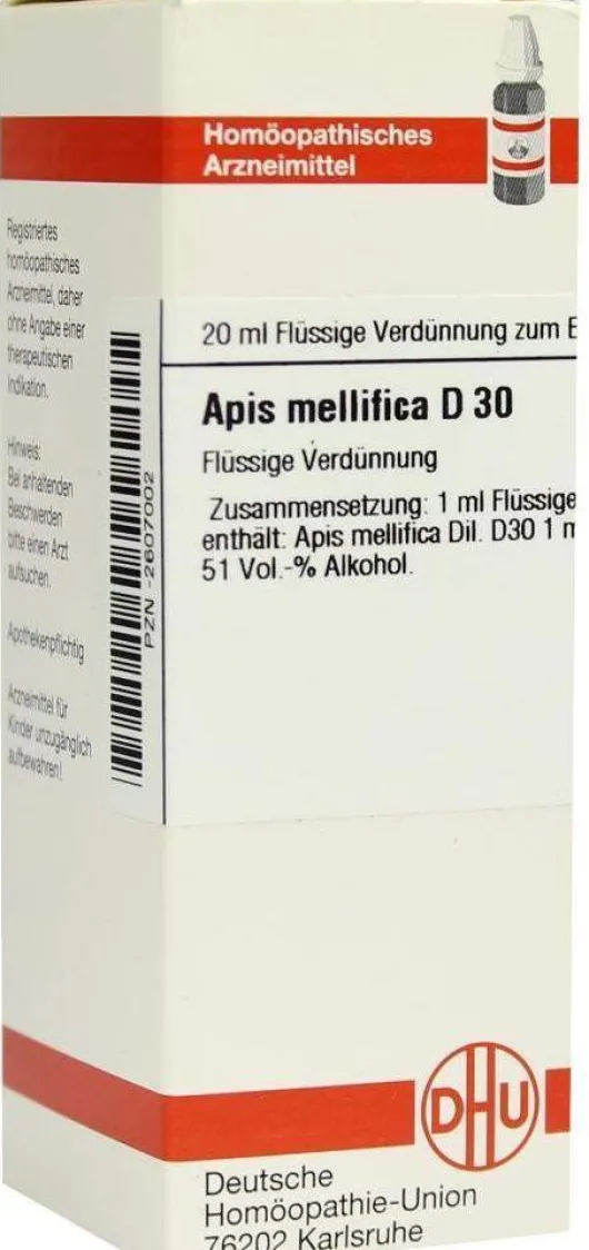 Dhu Apis Mellifica D30 Dilution 20 ml
