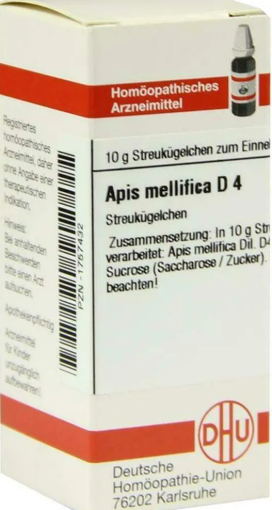 Dhu Apis Mellifica D4 10 G Globuli