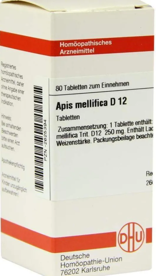 Dhu Apis Mellifica D12 80 Tabletten