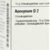 Dhu Apocynum D2 Globuli