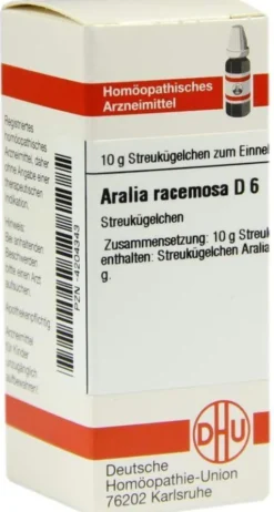Dhu Aralia Racemosa D6 Globuli