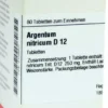 Dhu Argentum Nitricum D12 80 Tabletten