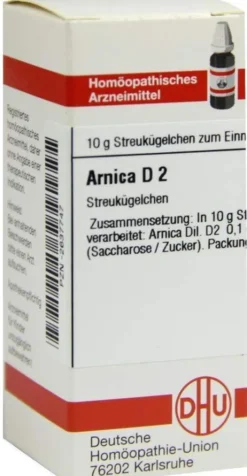 Dhu Arnica D2 10 G Globuli