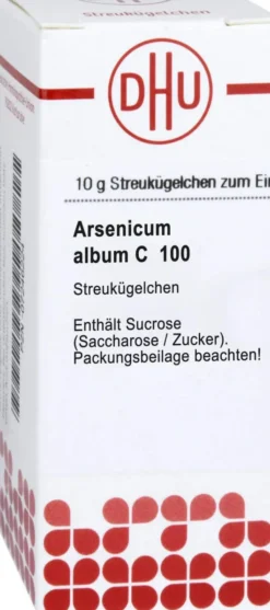 Dhu Arsenicum Album C 100 Globuli 10 G