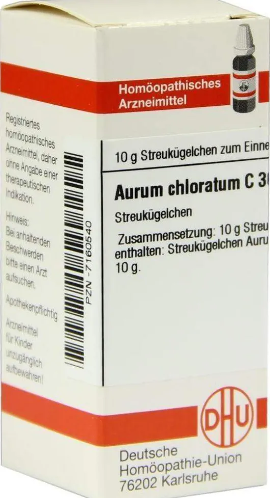 Dhu Aurum Chloratum C30 Globuli