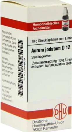 Dhu Aurum Jodatum D12 10 G Globuli
