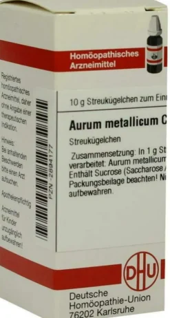 Dhu Aurum Metallicum C30 Globuli
