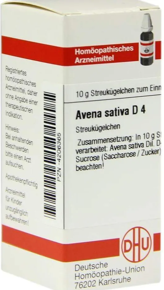 Dhu Avena Sativa D4 Globuli