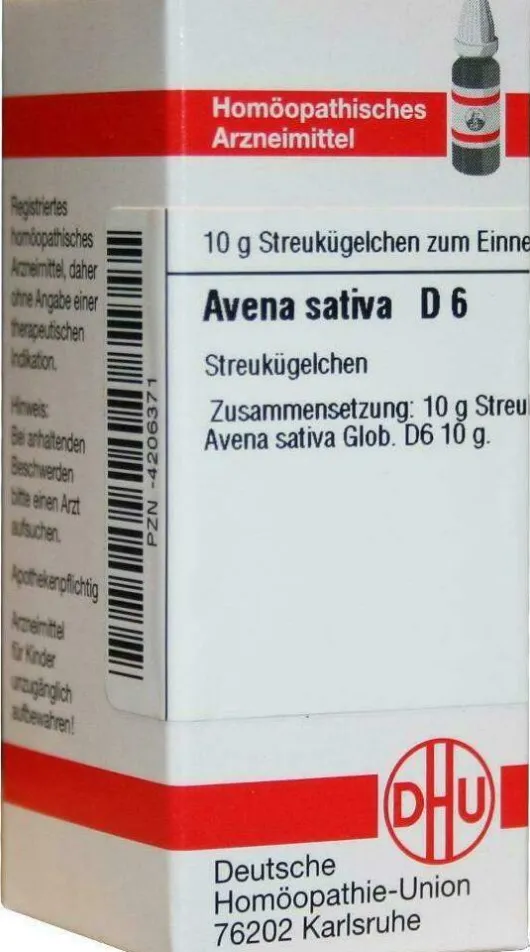 Dhu Avena Sativa D6 Globuli 10 G