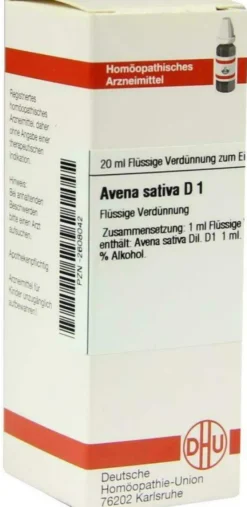 Dhu Avena Sativa D1 20 ml Dilution