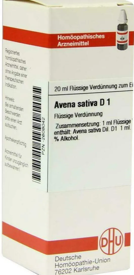 Dhu Avena Sativa D1 20 ml Dilution