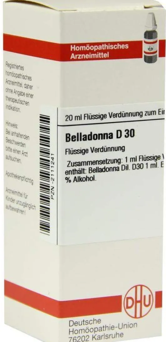 Dhu Belladonna D30 Dilution
