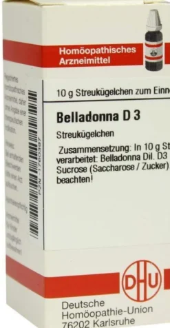 Dhu Belladonna D3 Globuli