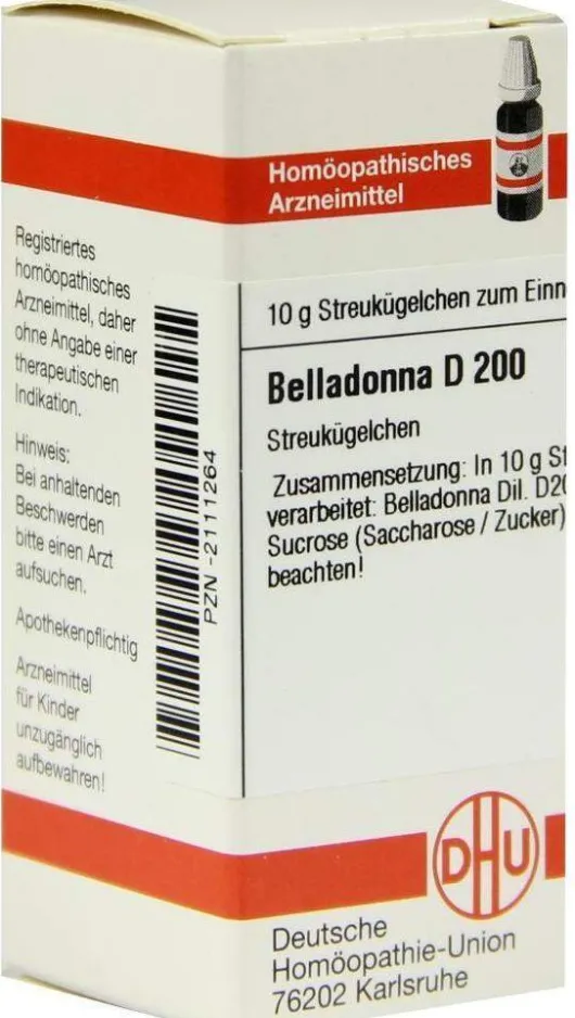 Dhu Belladonna D200 Globuli