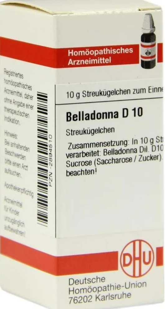 Dhu Belladonna D10 Globuli