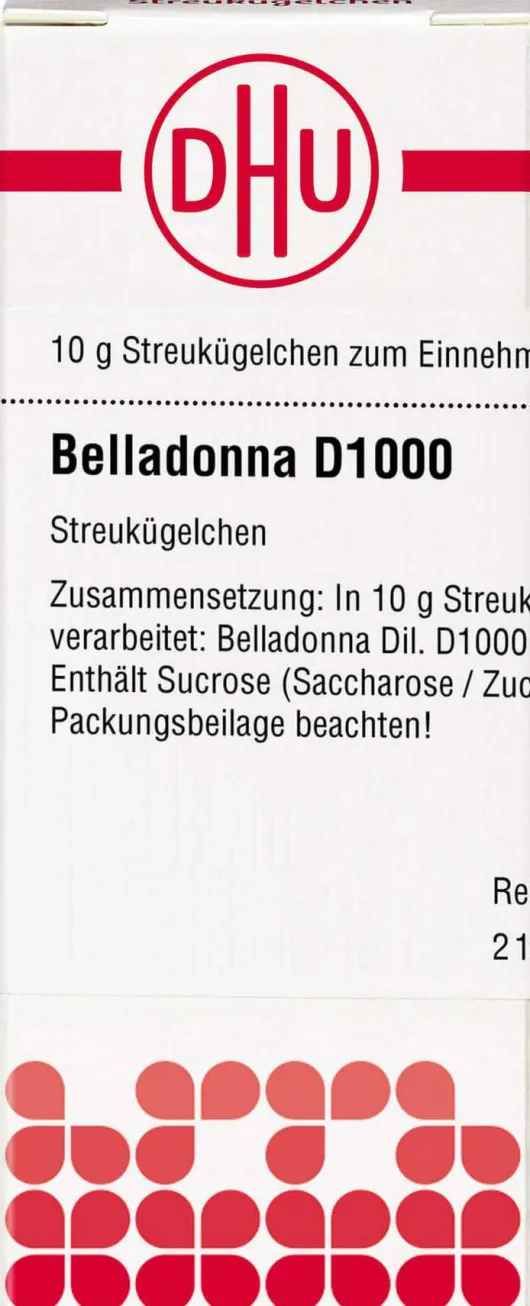 Dhu Belladonna D1000 Globuli 10 G