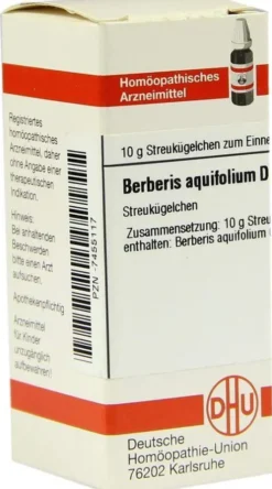 Dhu Berberis Aquifolium D12 10 G Globuli