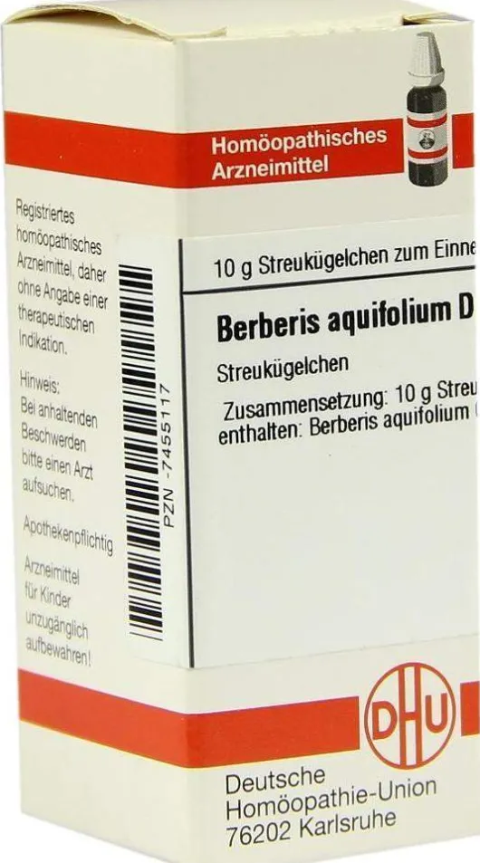 Dhu Berberis Aquifolium D12 10 G Globuli