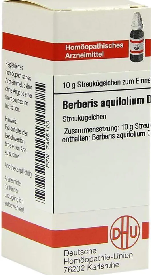 Dhu Berberis Aquifolium D6 Globuli