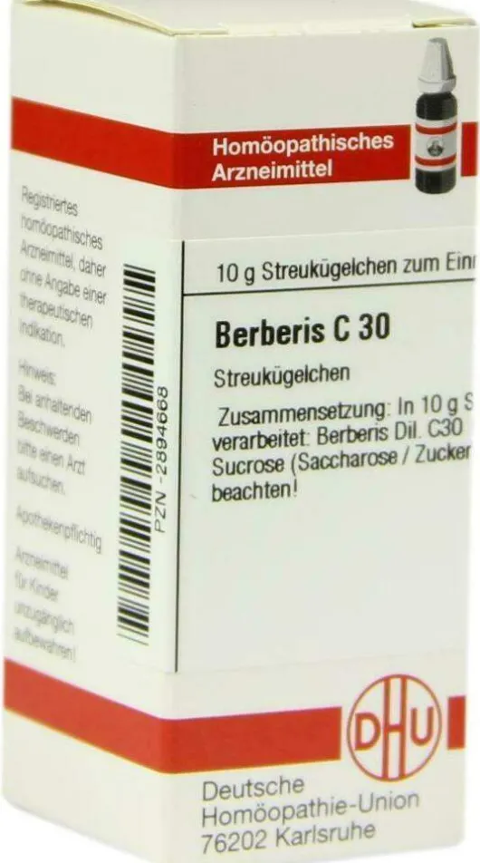 Dhu Berberis C30 10 G Globuli