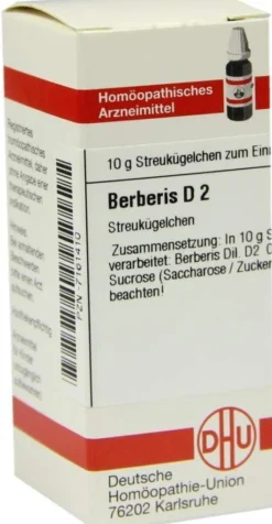 Dhu Berberis D2 Globuli