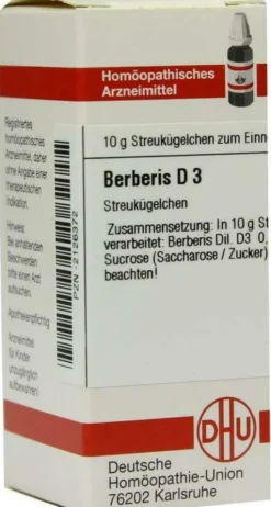 Dhu Berberis D3 Globuli