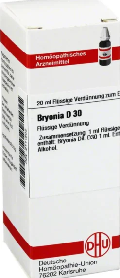 Dhu Bryonia D30 Dilution 20 ml